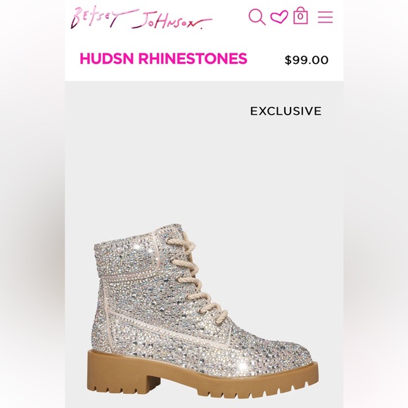 Betsey Johnson | Rhinestone Booties - Picture 6 of 7